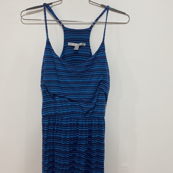 Lauren Conrad blue maxi dress size: S - Picture 2 of 8